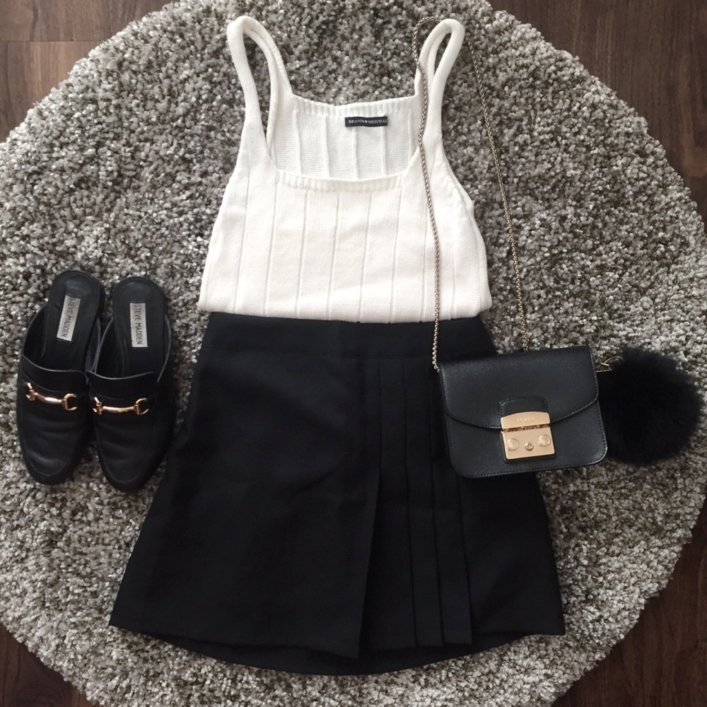 Mini Black Skirt